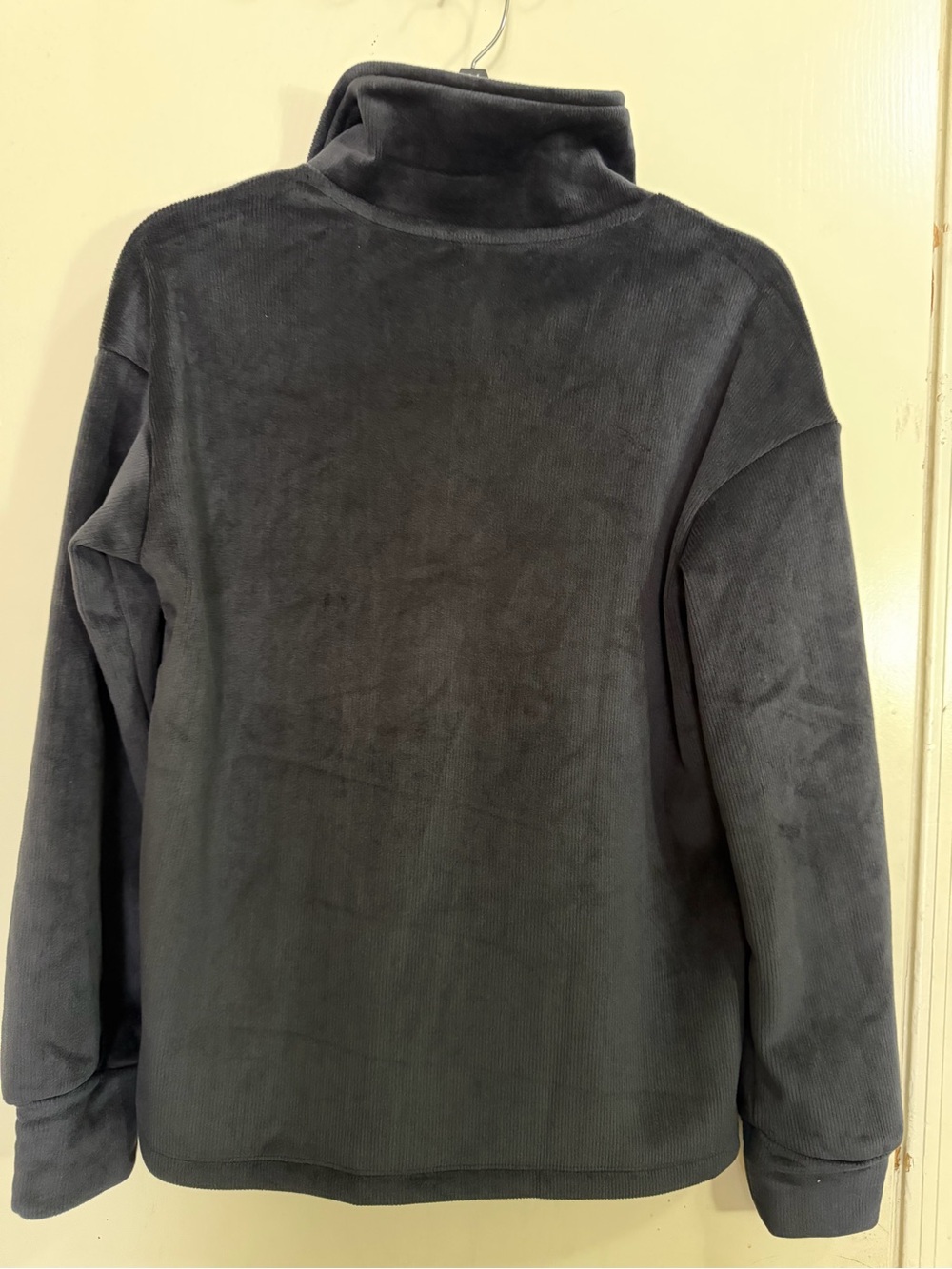 Women’s Dark Gray Pullover Sweater with Open Collar (214) - Picture 3 of 4